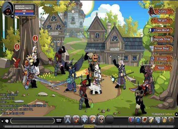 Adventure Quest Worlds mmorpg gratuit