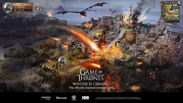 Game of Thrones Winter is Coming mmorpg gratuit