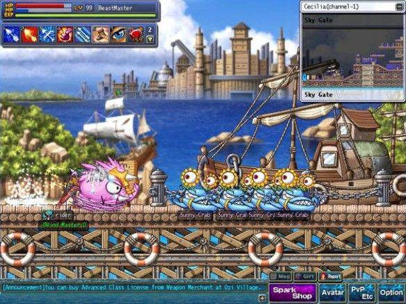 MapleStory mmorpg gratuit